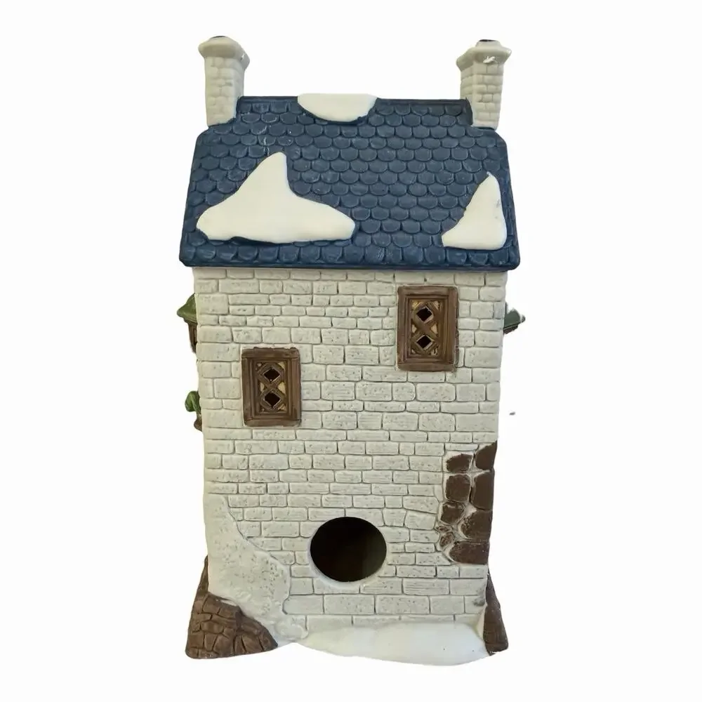 VTG 1988 Dept 56 ORIGINAL “The Wool Shop” Dickens Village #59242 Hand Painted